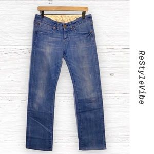 AG Adriano Goldschmeid Womens Size 28R Denim Jeans Bootcut Style Fit Stretch